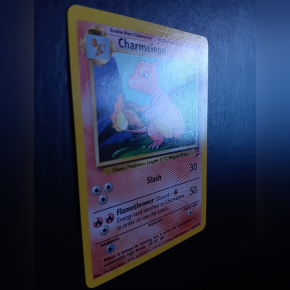 Charmeleon Pokemon Card - Base Set 2 - NO. 35/130 Uncommon Non-Holo - Picture 4 of 9